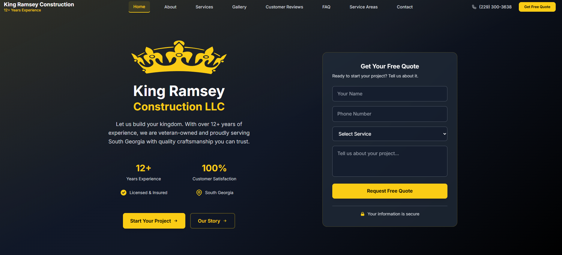 King Ramsey Construction